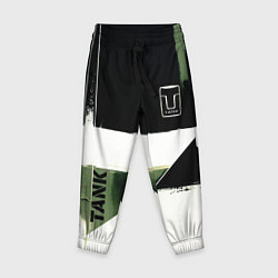 Брюки детские Tank логотип машины, цвет: 3D-принт