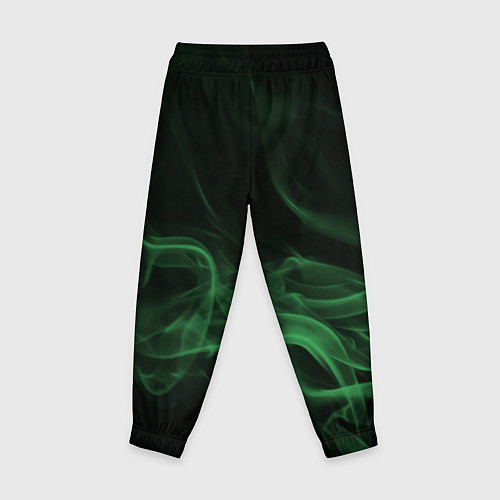 Детские брюки Color smoke green / 3D-принт – фото 2