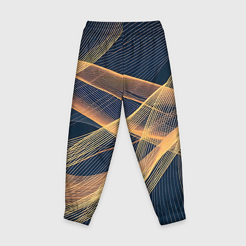 Детские брюки Световые волны / 3D-принт – фото 2