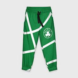 Брюки детские Boston Celtics green, цвет: 3D-принт