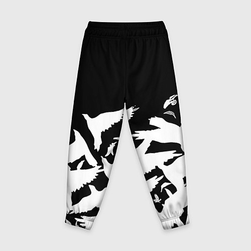 Детские брюки Monster energy crow / 3D-принт – фото 2