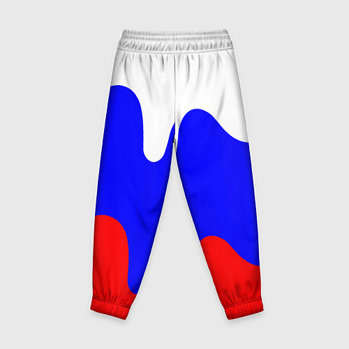Детские брюки Патриот - флаг / 3D-принт – фото 2