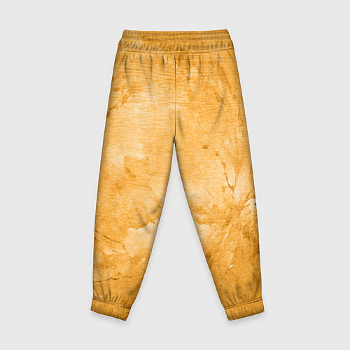 Детские брюки Абстракция - bright yellow / 3D-принт – фото 2