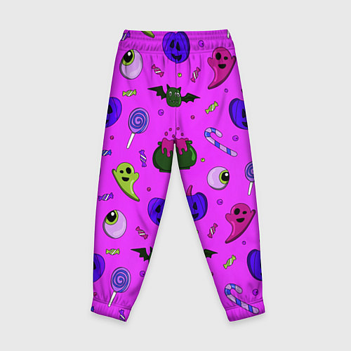 Детские брюки Halloween pink / 3D-принт – фото 2