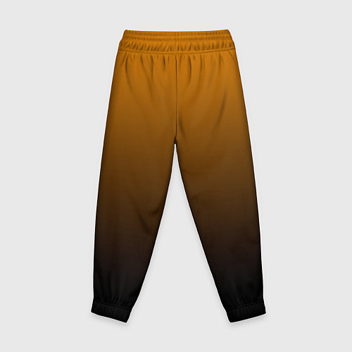 Детские брюки Orange gradient / 3D-принт – фото 2
