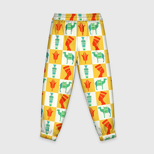 Детские брюки Мотивы Египта / 3D-принт – фото 2