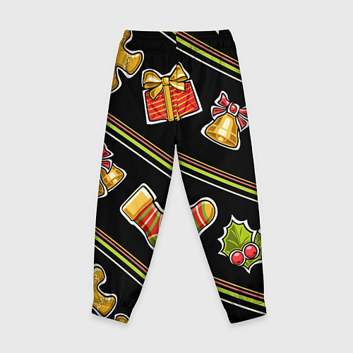 Детские брюки Рождественский дух / 3D-принт – фото 2