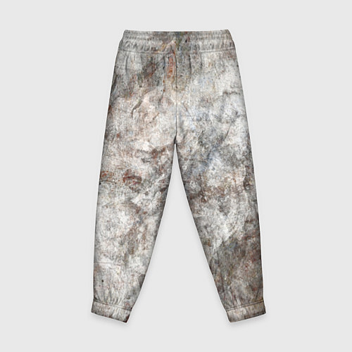 Детские брюки Абстракция - gray limestone / 3D-принт – фото 2