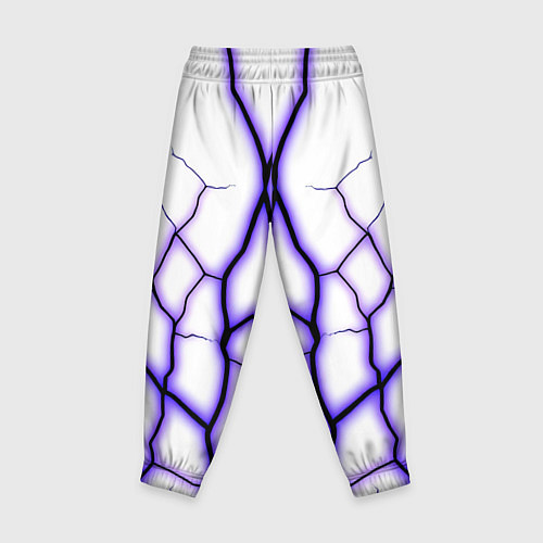 Детские брюки Color white purple / 3D-принт – фото 2