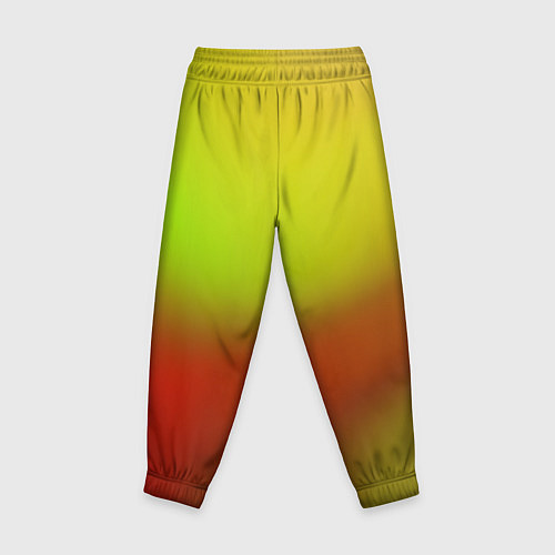 Детские брюки Color multicolored gradient / 3D-принт – фото 2