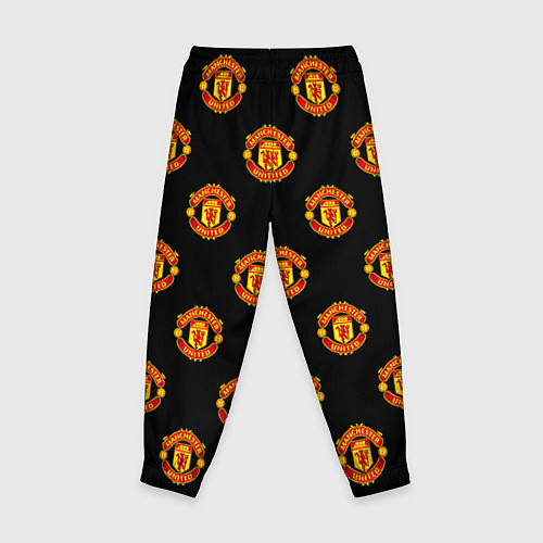 Детские брюки Manchester United Pattern / 3D-принт – фото 2