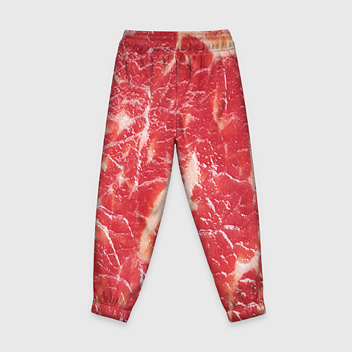Детские брюки Мясо / 3D-принт – фото 2