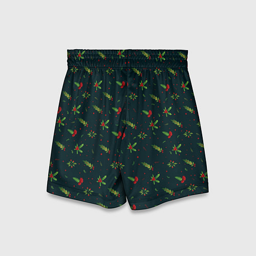 Детские шорты Омела / 3D-принт – фото 2