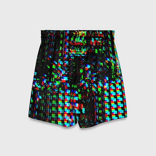 Детские шорты Optical Glitch / 3D-принт – фото 2