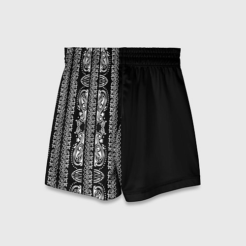 Детские шорты Узор маори / 3D-принт – фото 2