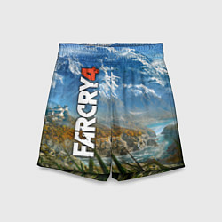 Шорты детские Far Cry 4: Ice Mountains, цвет: 3D-принт