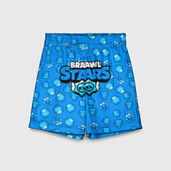 Детские шорты Brawl Stars: Blue Team