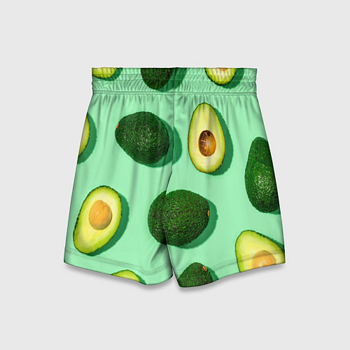 Детские шорты АВАКАДО / 3D-принт – фото 2