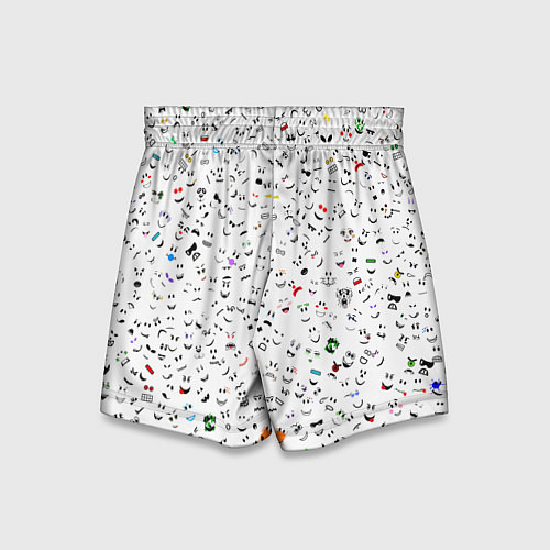 Детские шорты Rolbox лица / 3D-принт – фото 2