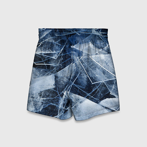 Детские шорты Лёд / 3D-принт – фото 2