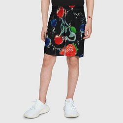 Шорты детские Ягода, цвет: 3D-принт — фото 2
