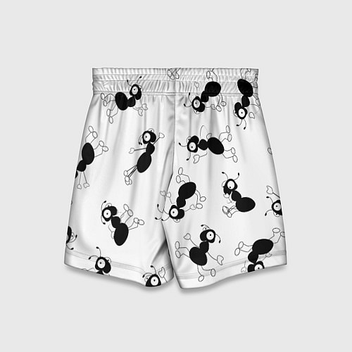 Детские шорты Муравьи / 3D-принт – фото 2