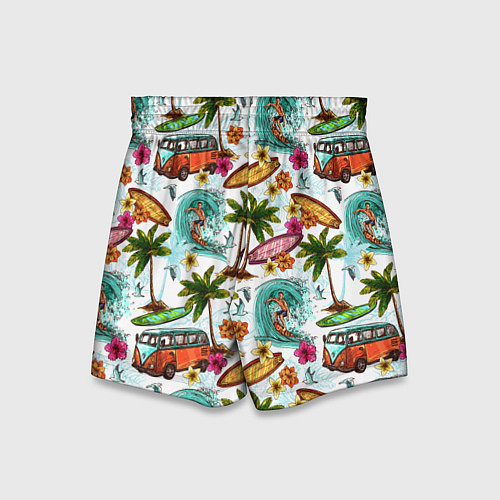 Детские шорты Летнее Настроение / 3D-принт – фото 2