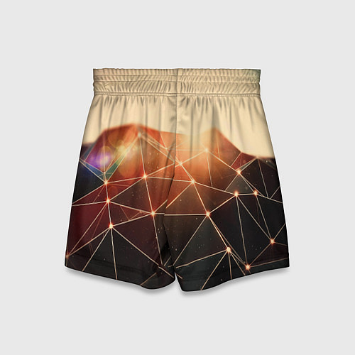 Детские шорты ABSTRACT DIGITAL / 3D-принт – фото 2