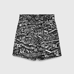 Шорты детские Top Hip Hop, цвет: 3D-принт