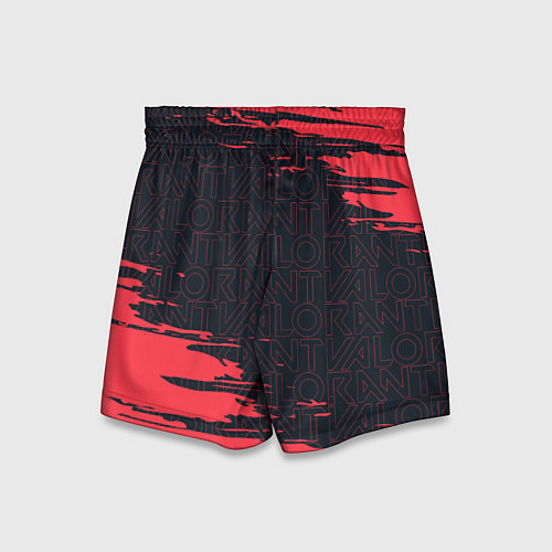 Детские шорты VALORANT ВАЛОРАНТ / 3D-принт – фото 2