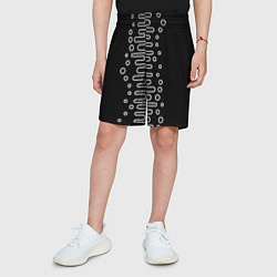 Шорты детские Волны ТЕСЛА OKO, цвет: 3D-принт — фото 2