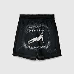 Шорты детские Челюсти JAWS, цвет: 3D-принт