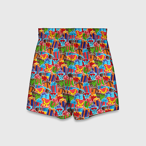 Детские шорты Подарки / 3D-принт – фото 2