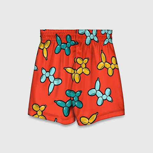 Детские шорты Собачки шарики / 3D-принт – фото 2