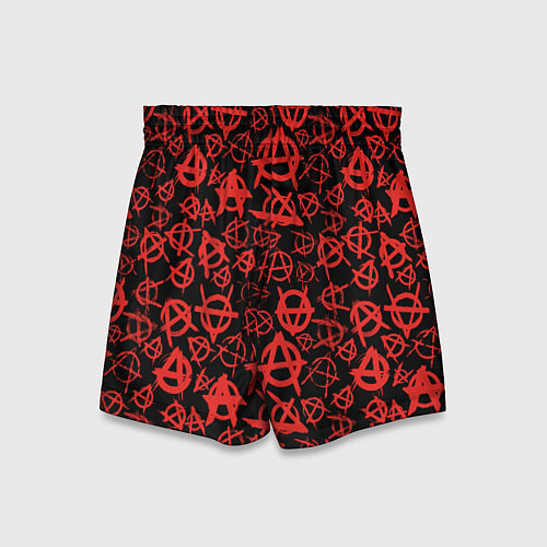 Детские шорты Анархия / 3D-принт – фото 2