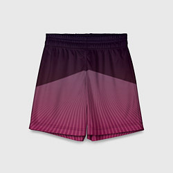 Шорты детские Неоновая дорога, цвет: 3D-принт