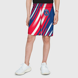 Шорты детские ФК ПСЖ PARIS SAINT GERMAIN, цвет: 3D-принт — фото 2