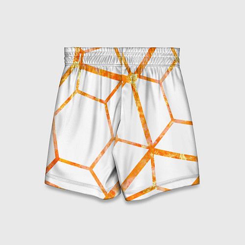 Детские шорты Hexagon / 3D-принт – фото 2