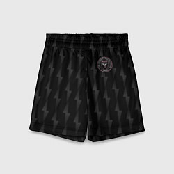 Шорты детские INTER MIAMI HOME KIT, цвет: 3D-принт