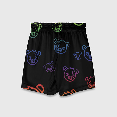 Детские шорты Colorful Bear / 3D-принт – фото 2
