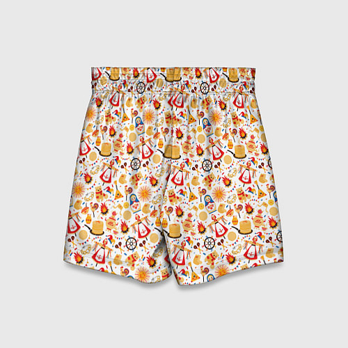 Детские шорты Масленица / 3D-принт – фото 2