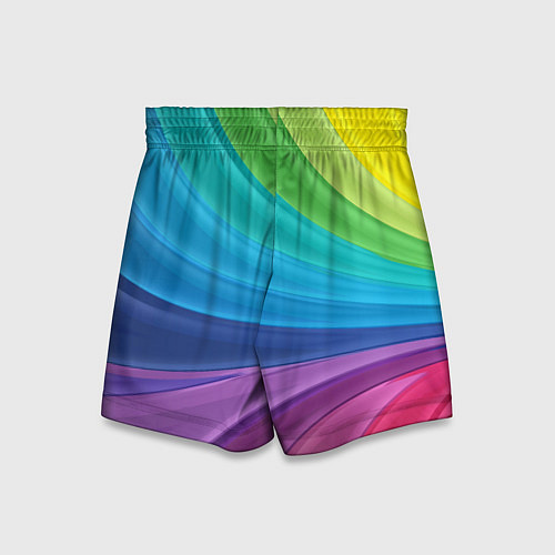 Детские шорты Радуга / 3D-принт – фото 2
