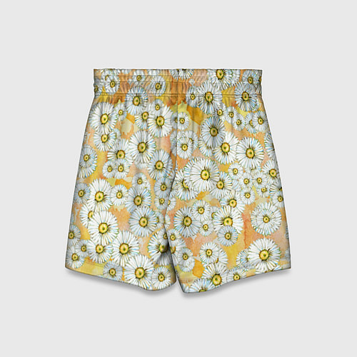 Детские шорты Раз - ромашка, два - ромашка / 3D-принт – фото 2