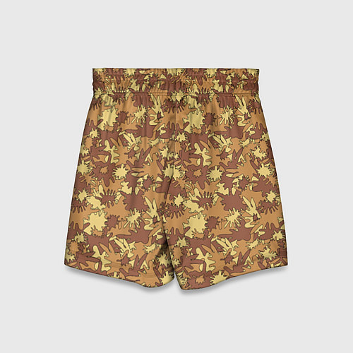 Детские шорты Креативный Камуфляж / 3D-принт – фото 2