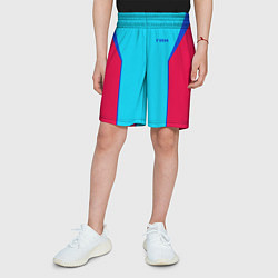 Шорты детские Ретро стиль FIRM, цвет: 3D-принт — фото 2