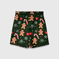 Шорты детские НОВЫЙ ГОД 2022 АТМОСФЕРА, цвет: 3D-принт