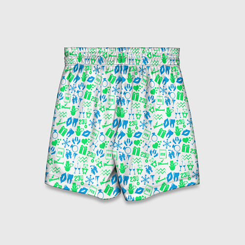 Детские шорты Праздник 23 Февраля / 3D-принт – фото 2