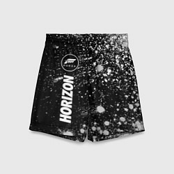 Шорты детские ФОРЗА ХОРАЙЗЕН Арт Вертикально, цвет: 3D-принт