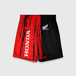Шорты детские Honda марка авто, цвет: 3D-принт