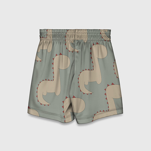Детские шорты Динозеврий принт / 3D-принт – фото 2